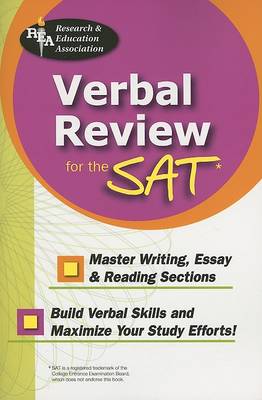 Book cover for Verbal Review for the SAT