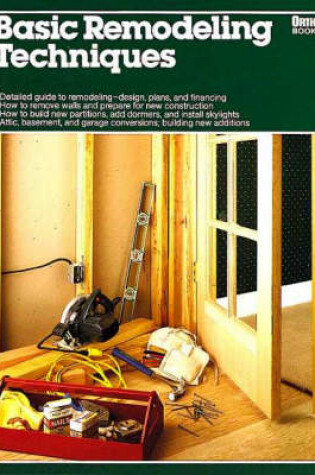 Cover of Basic Remodeling Techniques