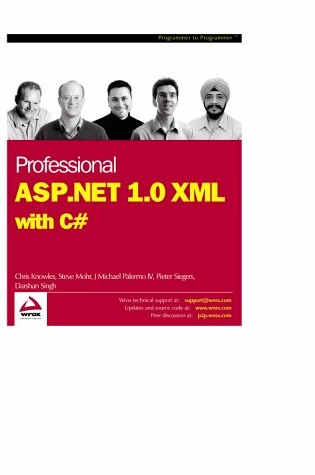 Cover of Professional ASP.NET 1.0  XML with C#