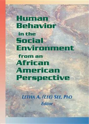 Cover of Human Behavior in the Social Environment from an African American Perspective