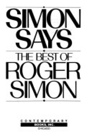 Cover of Simon Says