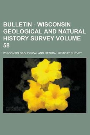 Cover of Bulletin - Wisconsin Geological and Natural History Survey Volume 58