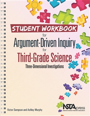 Book cover for Student Workbook for Argument-Driven Inquiry in Third-Grade Science