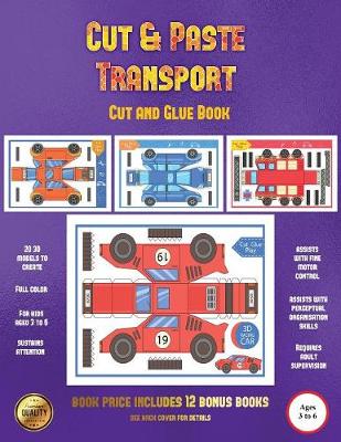 Book cover for Cut and Glue Book (Cut and Paste Transport)