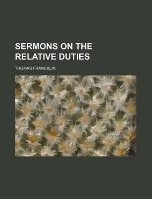 Book cover for Sermons on the Relative Duties