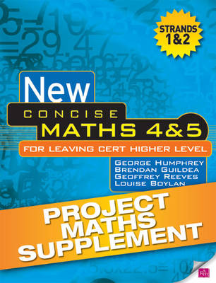 Cover of New Concise Maths 4 & 5 Project Maths Supplement