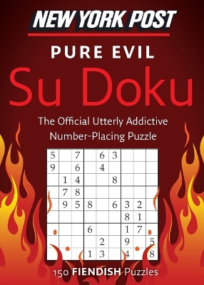 Book cover for New York Post Pure Evil Su Doku