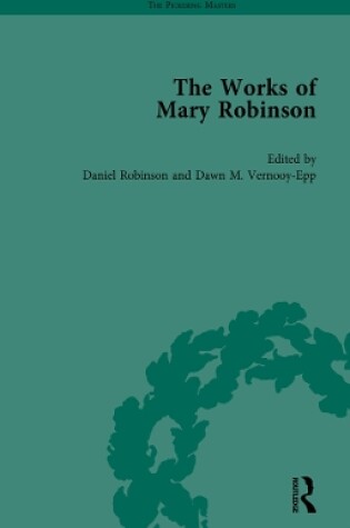 Cover of The Works of Mary Robinson, Part I Vol 2