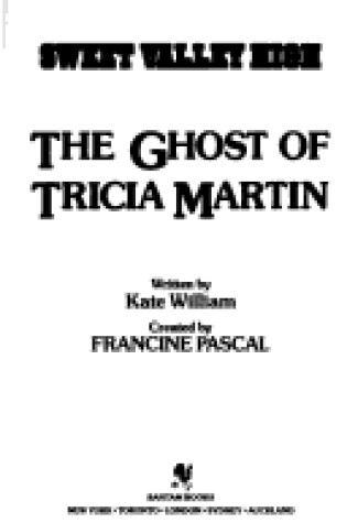 Cover of The Ghost of Tricia Martin