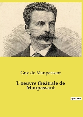 Book cover for L'oeuvre théâtrale de Maupassant