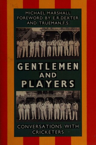 Cover of Gentlemen Versus Players