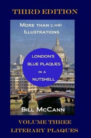 Cover of London's Blue Plaques in a Nutshell Volume 3