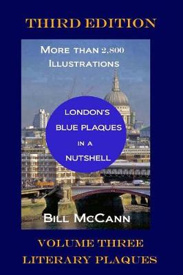 Book cover for London's Blue Plaques in a Nutshell Volume 3