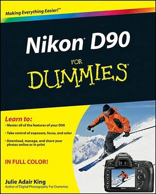 Book cover for Nikon D90 For Dummies