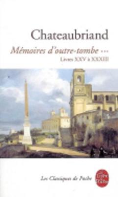 Book cover for Memoires d'outre-tombe 3