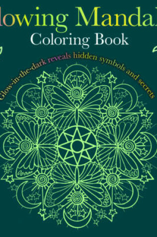 Cover of Glowing Mandalas Coloring Book