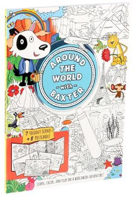 Book cover for Around the World with Baxter
