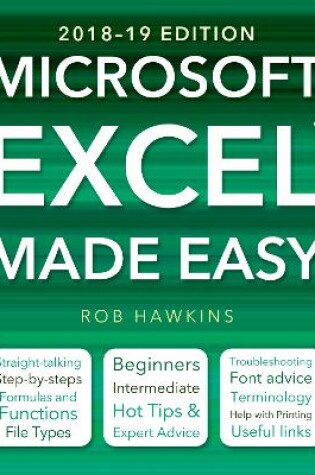 Cover of Microsoft Excel Made Easy (2018-19 Edition)