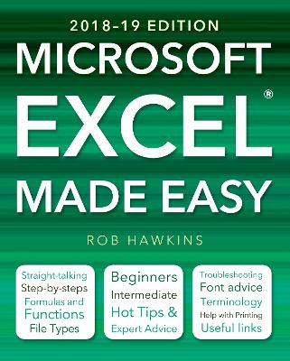 Book cover for Microsoft Excel Made Easy (2018-19 Edition)