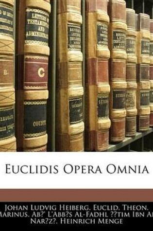 Cover of Euclidis Opera Omnia