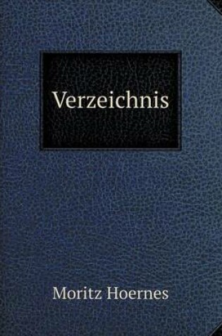 Cover of Verzeichnis