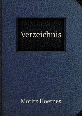 Book cover for Verzeichnis