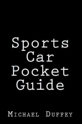 Cover of Sports Car Pocket Guide