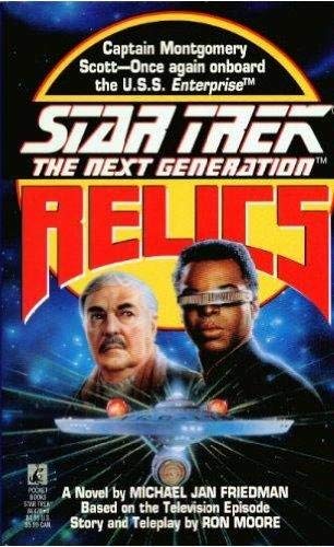 Book cover for Star Trek - the Next Generation: Relics