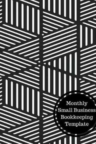 Cover of Monthly Small Business Bookkeeping Template