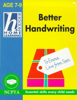 Book cover for Better Handwriting