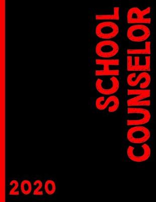 Book cover for School Counselor (Red)