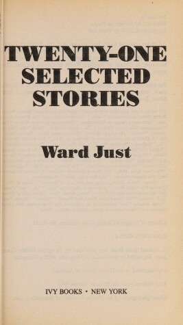 Book cover for Twenty-One Selected Stories