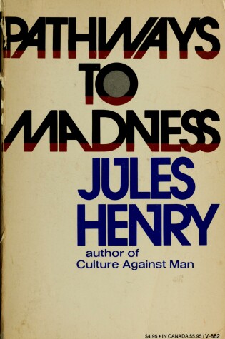 Cover of Pathways to Madness