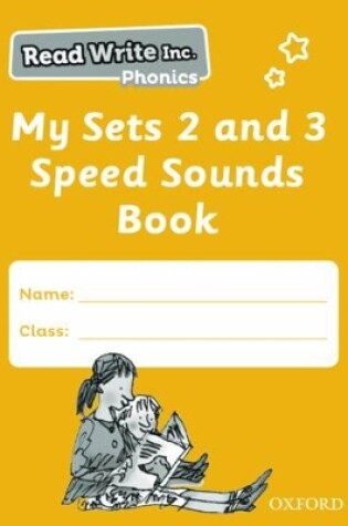 Cover of Read Write Inc. Phonics: My Sets 2 and 3 Speed Sounds Book (Pack of 5)