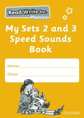 Book cover for Read Write Inc. Phonics: My Sets 2 and 3 Speed Sounds Book (Pack of 5)