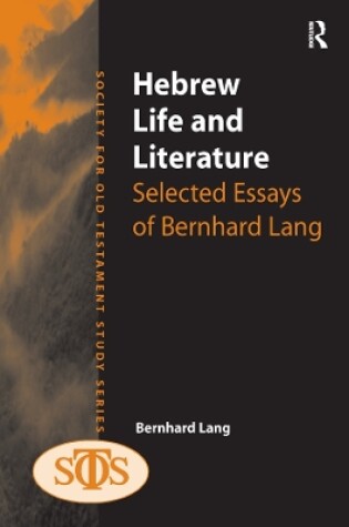 Cover of Hebrew Life and Literature