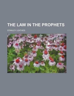 Book cover for The Law in the Prophets