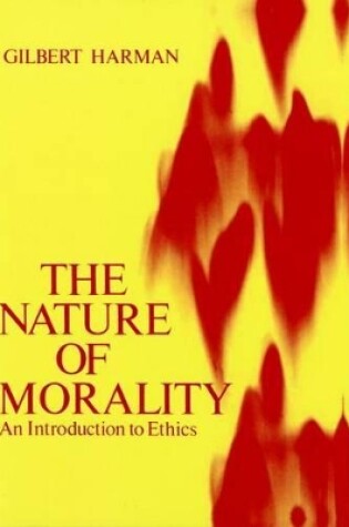 Cover of The Nature of Morality