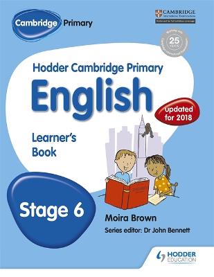 Cover of Hodder Cambridge Primary English: Learner's Book Stage 6