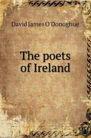 Cover of The poets of Ireland