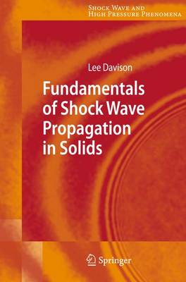 Cover of Fundamentals of Shock Wave Propagation in Solids