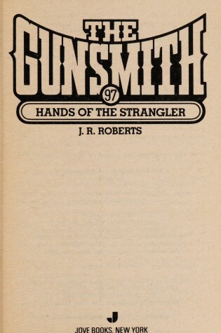 Cover of The Gunsmith 097: Hands of