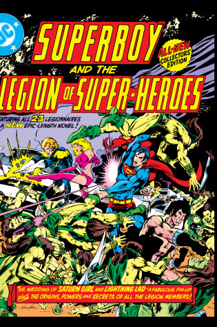 Cover of Superboy and the Legion of Super-Heroes (Tabloid Edition)
