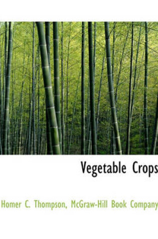 Cover of Vegetable Crops