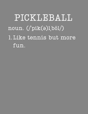 Book cover for Pickleball