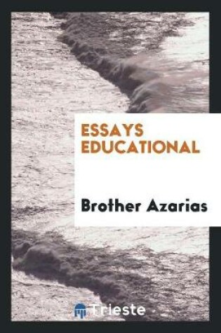 Cover of Essays Educational