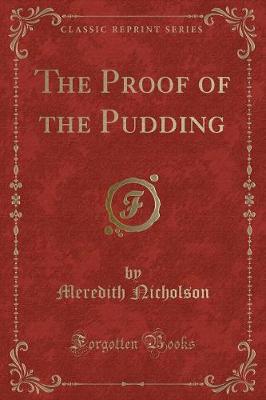 Book cover for The Proof of the Pudding (Classic Reprint)