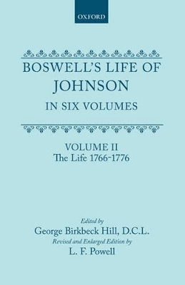 Book cover for Boswell's Life of Johnson in Six Volumes: Volume II