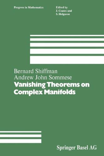 Book cover for Vanishing Theorems on Complex Manifolds