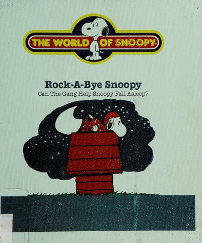 Book cover for Rock-A-Bye Snoopy